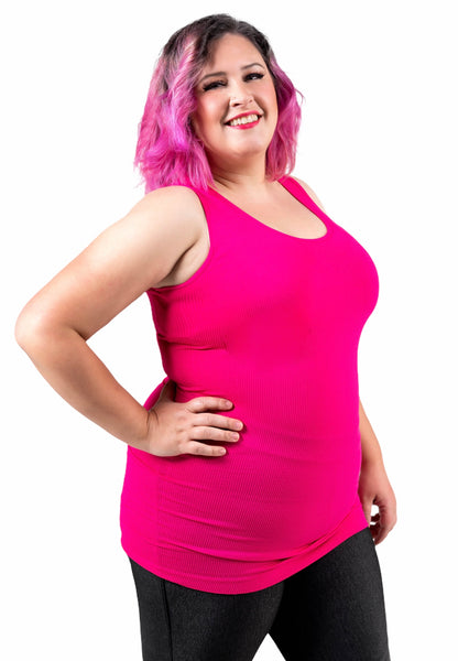 The Razorback Ribbed Slim Fit Tank (M, L, XL)