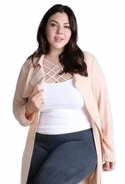 Criss Cross Buttery Soft Tank (L, XL, 2X, 3X)